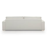 Beckham 96" Upcycled Performance Chenille Sofa - Cream