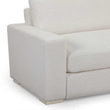 Beckham 96" Upcycled Performance Chenille Sofa - Cream