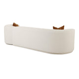 Fickle Cream Performance Boucle 2-Piece Modular Sofa - LAF