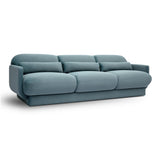 Azalea 90.5" Performance Velvet Sofa - Powder Blue