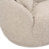 Marion 60" Two-Tone Textured Performance Boucle Loveseat - LAF