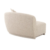 Marion 60" Two-Tone Textured Performance Boucle Loveseat - RAF