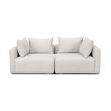 Hangover 81" Modular Loveseat - Ivory