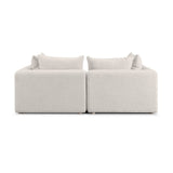 Hangover 81" Modular Loveseat - Ivory