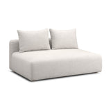 Hangover 64" Armless Loveseat - Ivory