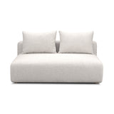 Hangover 64" Armless Loveseat - Ivory