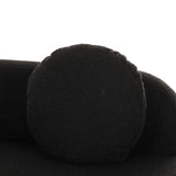 Broohah 3-Piece Performance Fabric L-Shaped Sectional - Black