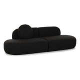 Broohah 94" Performance Fabric Sofa - Black