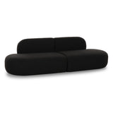 Broohah 94" Performance Fabric Sofa - Black