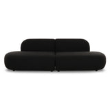 Broohah 94" Performance Fabric Sofa - Black
