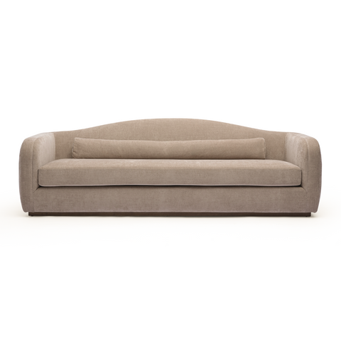 Camille 99" Sofa - Stone