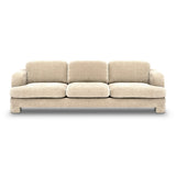 Halsey 102" Textured Fabric Sofa - Tan