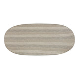 Smooch 87" Concrete Indoor/Outdoor Dining Table - Travertine