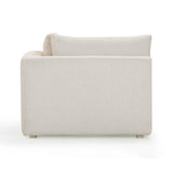 Hangover Cream Performance Fabric Outdoor Modular Corner Chair