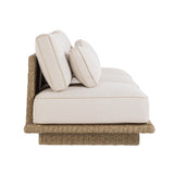 Mora Cream Outdoor Sofa (65"-96") - 96"