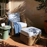 Axel Boucle Outdoor Accent Chair - Blue