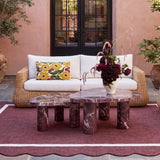 Dana 85" Outdoor Sofa - Cream