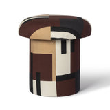 Lucy Mushroom Stool - Mud Brown