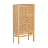 Amara Woven Rattan Cabinet - Natural