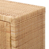 Amara Woven Rattan Cabinet - Natural