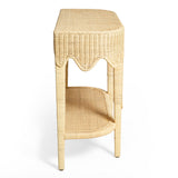 Sally 41" Natural Rattan Console Table