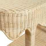 Sally 41" Natural Rattan Console Table