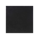 Kayla Faux Plaster Indoor / Outdoor Square Side Table - Black