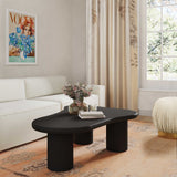 Gotham 48" Wood Coffee Table - Dark Umber