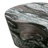 Slab 59" Concrete Indoor/Outdoor Coffee Table - Blush/Grey Marble