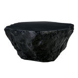 Crag 56" Concrete Indoor / Outdoor Coffee Table - Black