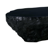 Crag 56" Concrete Indoor / Outdoor Coffee Table - Black