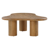 Gotham 48" Wood Coffee Table - Cognac
