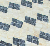 Halio Shell Side Table - Blue/Cream