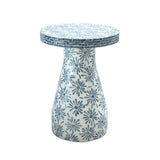 Halio Shell Side Table - Blue