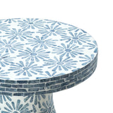 Halio Shell Side Table - Blue