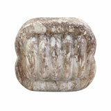 Love Knot Concrete Indoor/Outdoor Accent Stool - Grey