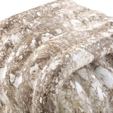 Love Knot Concrete Indoor/Outdoor Accent Stool - Grey