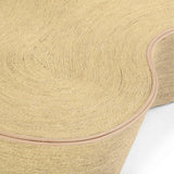 Slab 60" Natural Seagrass Coffee Table