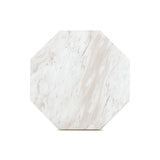 Esme Faux Marble Indoor/Outdoor Round Side Table