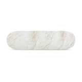 Esme 54" Faux Marble Indoor/Outdoor Long Console Table