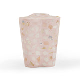 Slab Faux Terrazzo Indoor/Outdoor Side Table - Pink