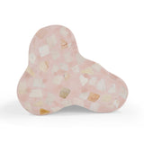 Slab Faux Terrazzo Indoor/Outdoor Side Table - Pink