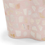 Slab Faux Terrazzo Indoor/Outdoor Side Table - Pink