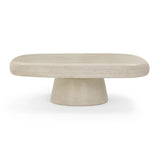 Darial 46" Indoor/Outdoor Coffee Table - Sand