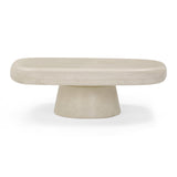 Darial 46" Indoor/Outdoor Coffee Table - Sand