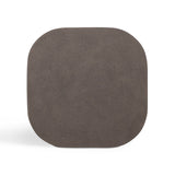Suraya Indoor/Outdoor Concrete Side Table - Dark Umber