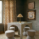 Tomlin 35" Square Mahjong Table - Beige