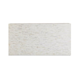 Earl 48" Shell Rectangular Coffee Table - Cream