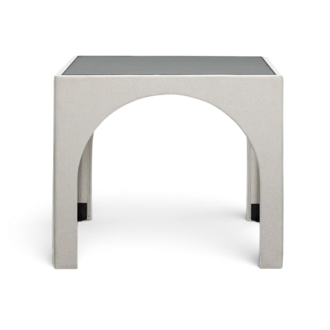 Tomlin 35" Square Mahjong Table - Cream