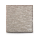 Tomlin Performance Chenille Game Table and Two Ottomans Set - Beige